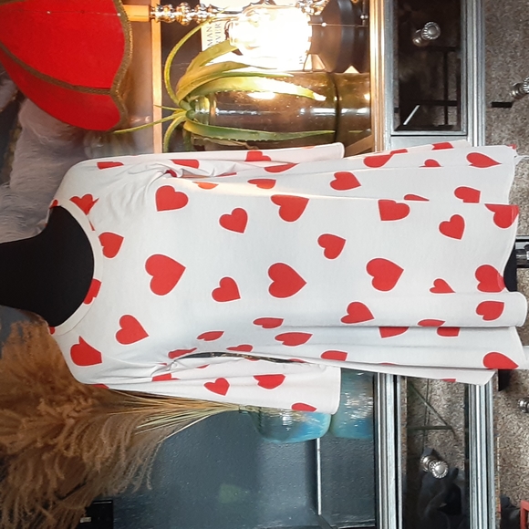 Heart Print Shirt - Picture 1 of 5